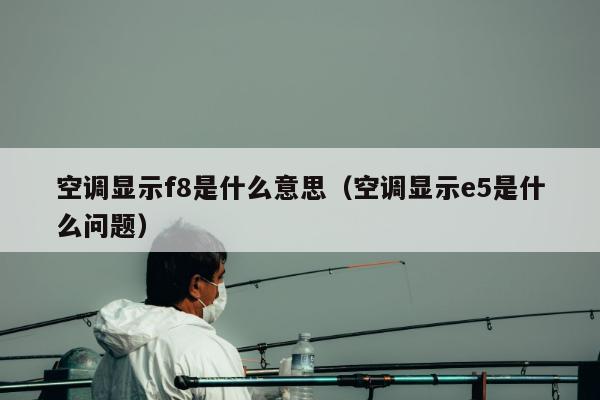 空调显示f8是什么意思（空调显示e5是什么问题）